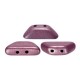 Les perles par Puca® Tinos beads Metallic Mat Dark Plum 23980/79083